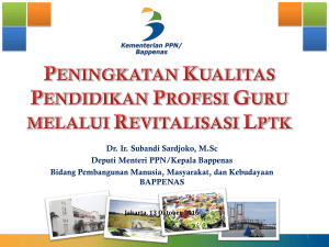 Revitalisasi LPTK (2) - Seminar Nasional dan Internasional UNJ