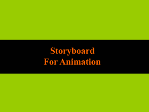 Storyboard For Animation