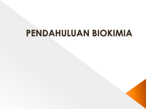 PENGANTAR BIOKIMIA