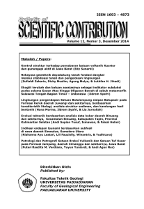 Diterbitkan Oleh: Published by: Fakultas Teknik