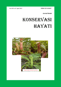 konservasi hayati - UNIB Scholar Repository