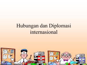 Diplomasi internasional