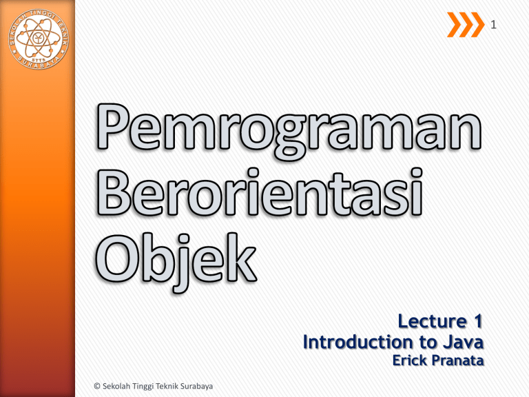 Teknik Kompilasi - Sekolah Tinggi Teknik Surabaya