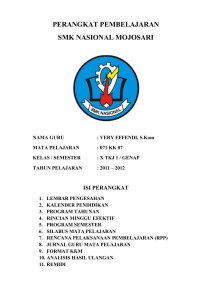 perangkat pembelajaran 071 kk 07