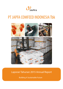 PT JAPFA COMFEED INDONESIA Tbk