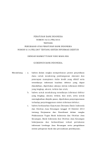 1- peraturan bank indonesia nomor 18/21/pbi/2016 tentang