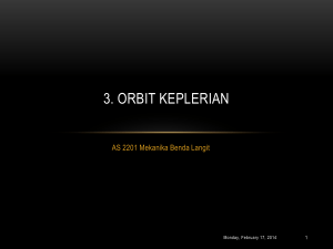 3. Orbit Keplerian
