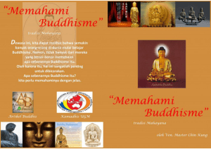 Memahami Buddhisme Tradisi Mahayana