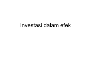 Investasi dalam efek (saham)