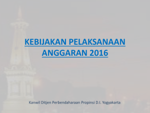 langkah-langkah awal tahun anggaran 2016
