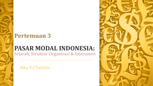 Ch.3 Pasar Modal Indonesia