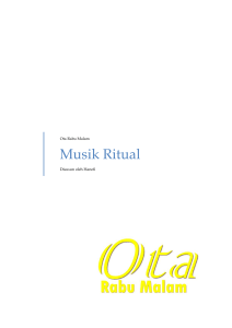 Musik Ritual - Ota Rabu Malam