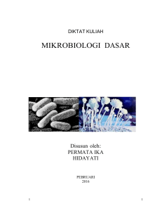 mikrobiologi dasar - Repository UNIKAMA