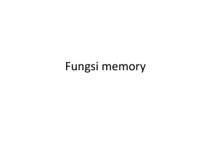 Fungsi memory