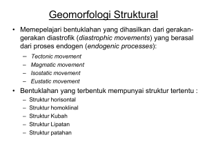 Geomorfologi Struktural