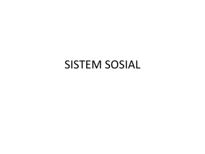 sistem sosial - UIGM | Login Student