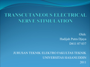 transcutaneous electrical nerve stimulation
