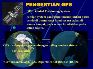 PENGERTIAN GPS