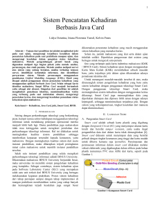 Sistem Pencatatan Kehadiran Berbasis Java Card