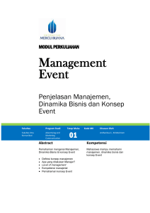 Modul Manajemen Event [TM1]