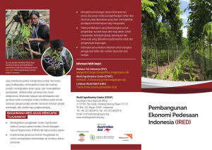 Pembangunan Ekonomi Pedesaan Indonesia (IRED)