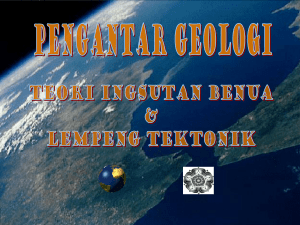 PENGANTAR GEologi