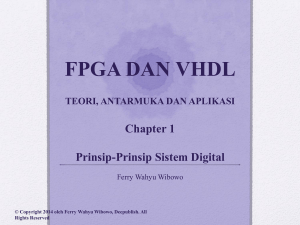 FPGA DAN VHDL TEORI, ANTARMUKA DAN - E