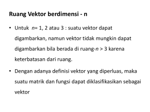 Sub-Ruang vektor