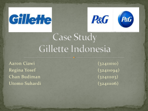Bagaimana Gillette di Indonesia?