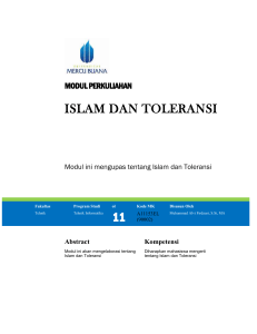 Modul Pendidikan Agama Islam [TM12].