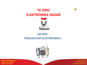Arus listrik - Telkom University