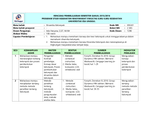 GARIS BESAR PROGRAM PENGAJARAN