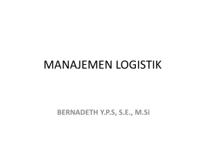 manajemen logistik