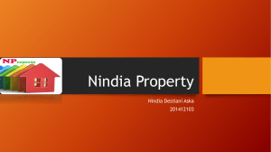 Nindia Property - Nindia Destiani Aska