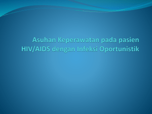 Asuhan Keperawatan pada pasien HIV/AIDS dengan Infeksi