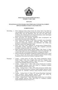 Peraturan Daerah Provinsi Bali