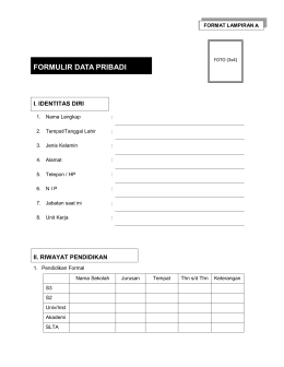 Contoh tugas untuk membuat portofolio 