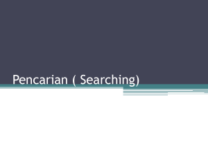 Pencarian ( Searching)
