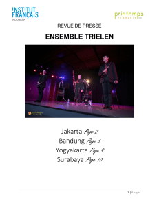 Konser Musik Klasik Ensemble Trielen