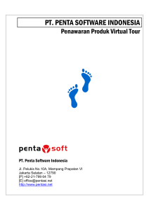 virtual tour - PT. Penta Software Indonesia