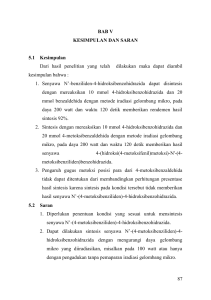 87 BAB V KESIMPULAN DAN SARAN 5.1 Kesimpulan Dari hasil