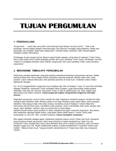 1 1. PENDAHULUAN 2. MEKANISME TIMBULNYA PERGUMULAN