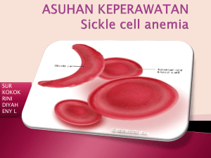 ASUHAN KEPERAWATAN Sickle cell anemia