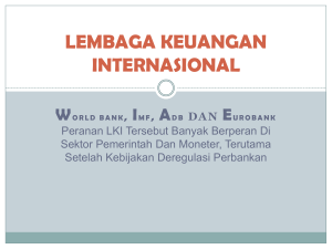9-Lembaga Keuangan Internasional