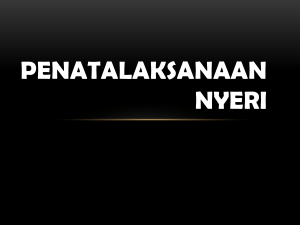 PENATALAKSANAAN NYERI