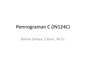 Silabus Pemrograman - Ramos Somya