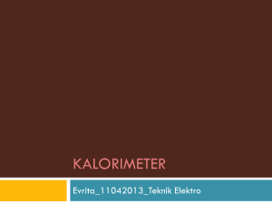 kalorimeter - WordPress.com