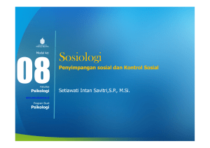 PPT Psikologi Sosial - Universitas Mercu Buana