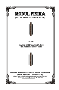 Rencana Pelaksanaan Pembelajaran 1