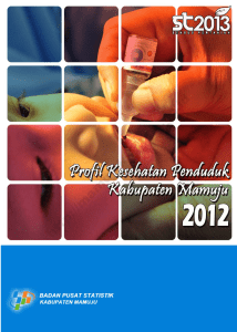 profil kesehatan penduduk - Badan Pusat Statistik Kabupaten Mamuju